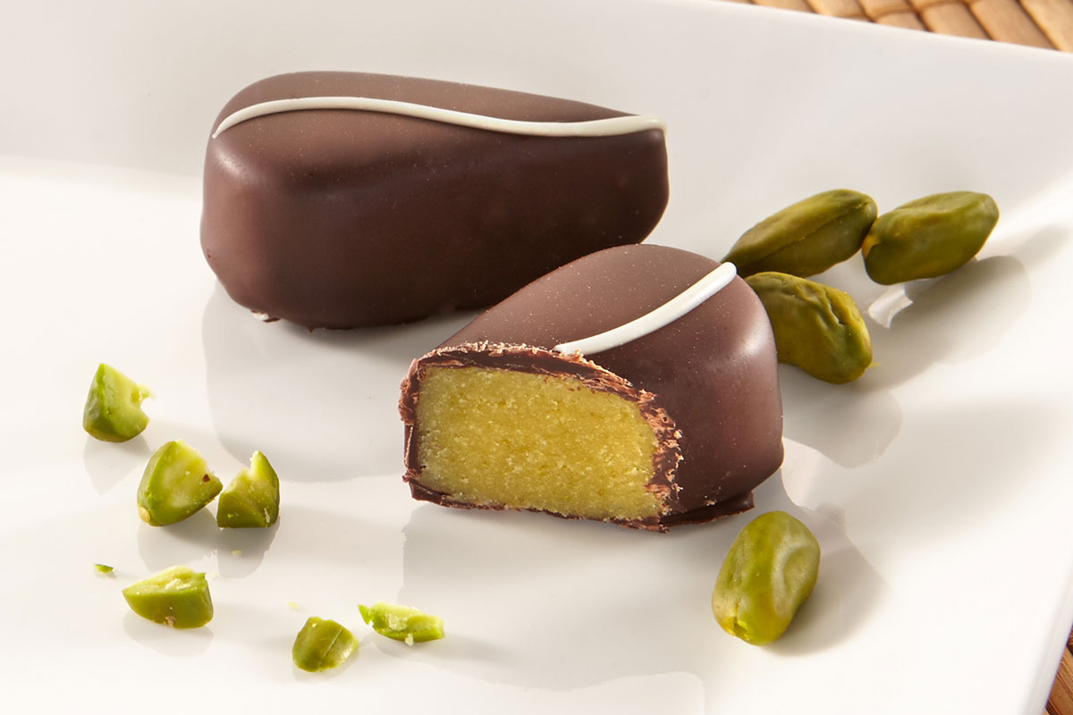 Pistazien-Marzipan Praline