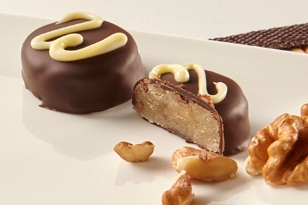 Walnuss-Marzipan Praline